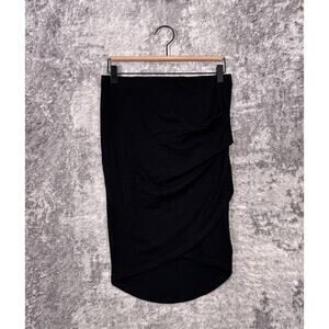 James Perse Black Mini Skirt